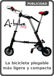 A-bike city, la bicicleta plegable ligera y compacta
